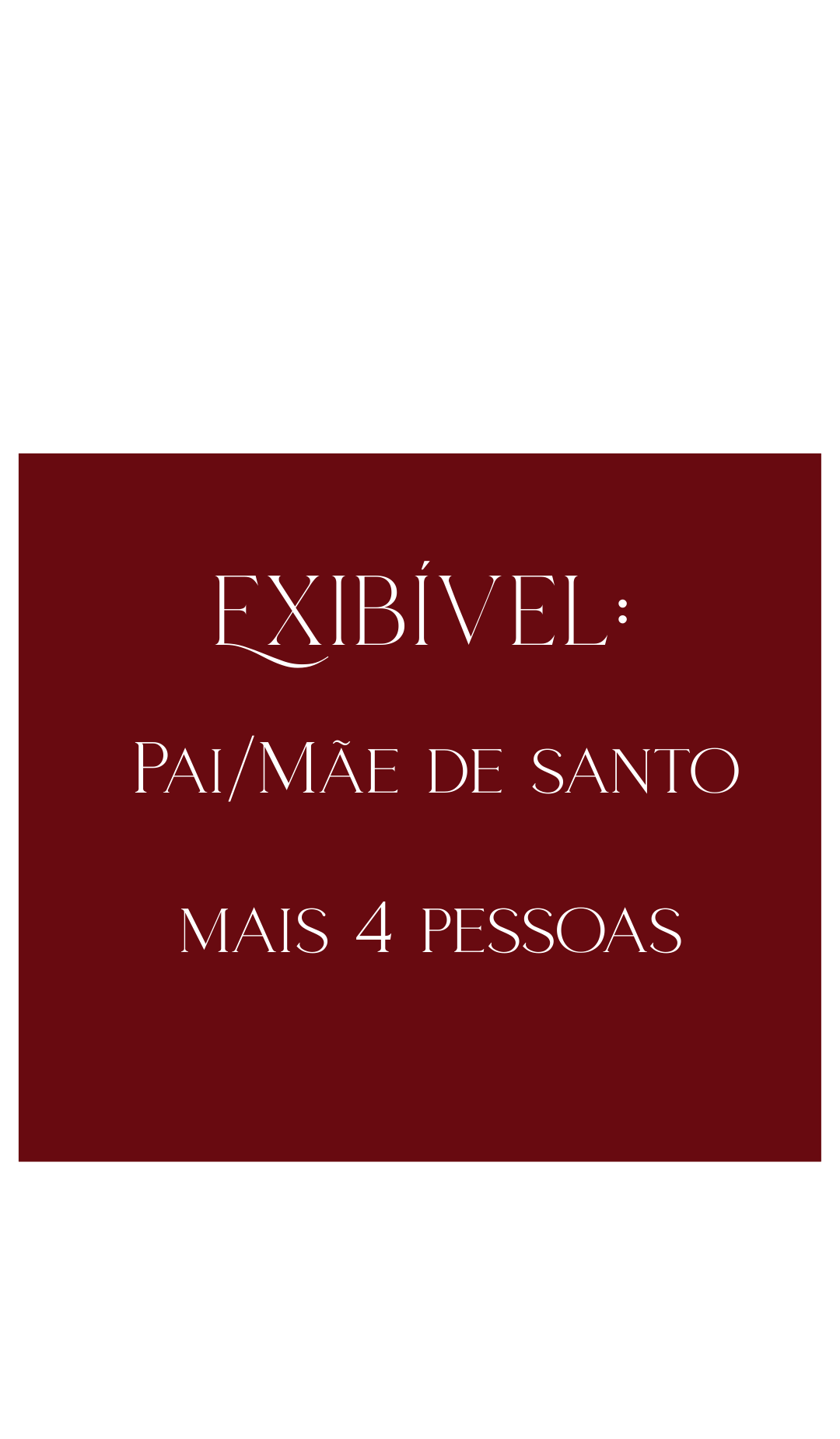 Sugestões de presente